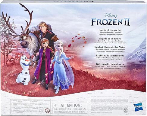 Hasbro Disney Frozen II:Anna,Elsa Spirits of Nature Set (F1845) in Saudi Arabia