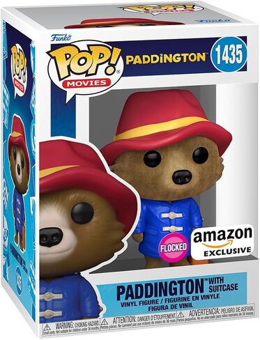 فانكو بوب! الأفلام: Paddington - Paddington with Suitcase Flocked، حصريًا لأمازون in Saudi Arabia