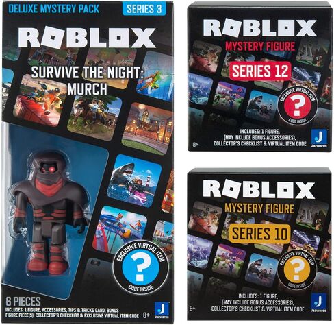 مجموعة Roblox Action - الهروب من السجن: الجامع الذهبي! + حزمة اثنين من الشخصيات الغامضة [تتضمن 3 عناصر افتراضية حصرية] in Kuwait