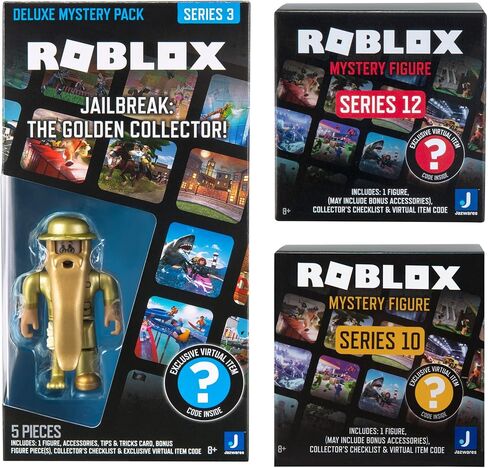 Roblox Action Collection - Survive The Night: Murch + Two Mystery Figure Bundle [includes 3 Exclusive Virtual Items] in Kuwait