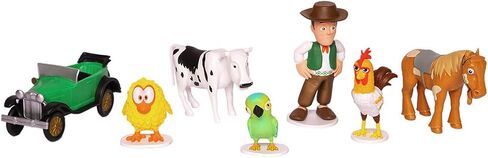 La Granja de Zenon Adventure Action Figures Set in Tin Box, 20 Collectible Action Figures, Toys for Kids in Kuwait