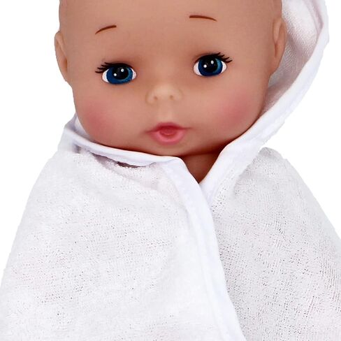 Baby's First Bathtime with Softina White Toy Doll, Plastic, Washable Surface, Life-Like' Feel, for Ages 1+ in Saudi Arabia