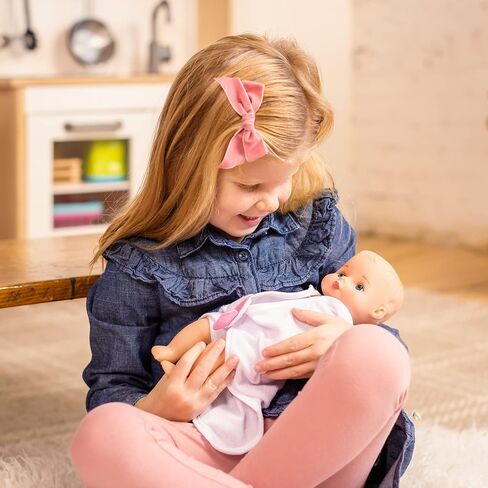 Baby's First Bathtime with Softina White Toy Doll, Plastic, Washable Surface, Life-Like' Feel, for Ages 1+ in Saudi Arabia