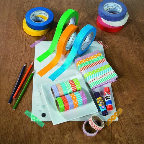 شريط واشي منقوش أساسي - حرف يدوية للأطفال وأنشطة منزلية ممتعة in Kuwait