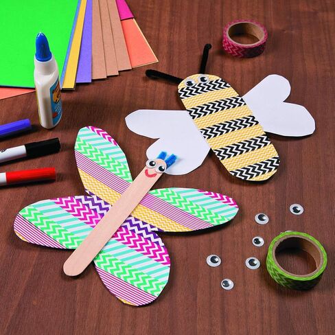 شريط واشي منقوش أساسي - حرف يدوية للأطفال وأنشطة منزلية ممتعة in Kuwait