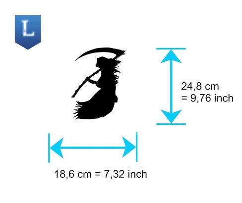 UMR-Design AS-087 قالب استنسل البخاخة Grim Reaper خطوة بخطوة مقاس M in Kuwait