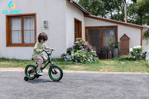 NuNu 12" 14" 16" Kids Bike BMX Style for 2-7 Years Old Boys Girls, Toddler Bicycles with Training Wheels & Coaster Brake, Multiple Colors in Kuwait