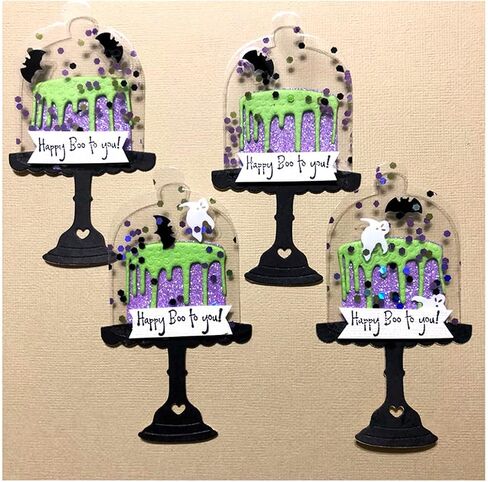 Mvchifay Cutting Dies Happy Birthday Thanks Metal Stencils Scrapbooking Tool DIY Emboss for Paper Card Making (Blooming flowers-16.4x8cm) in Kuwait