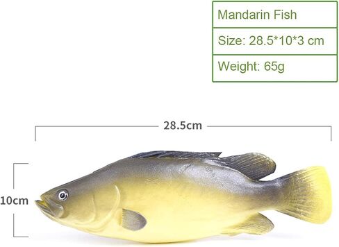 3 Pcs Lifelike Fake Fish Set, Realistic Artificial Sea Fish Model for Aquarium Display, Restaurant Showcase Ornaments, Stage Drama & Photography Props in Saudi Arabia