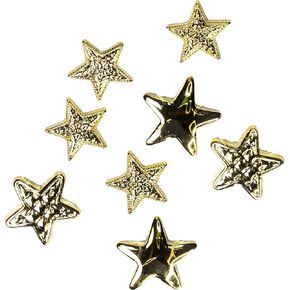 Buttons Galore Craft & Sewing Buttons - Gold Stars - 3 Packs (27 Buttons) in Saudi Arabia