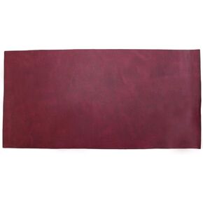Hide & Drink, Leather Square (12 x 24 in.) for Traditional Crafts, Tooling, Hobby Workshop, Journal Notebook Covers, Medium Weight (1.8mm Thick) Handmade (Bourbon Brown)