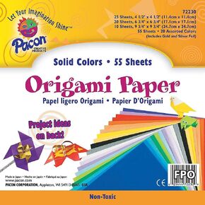 Pacon Origami Paper, Pack Of 55 Sheets