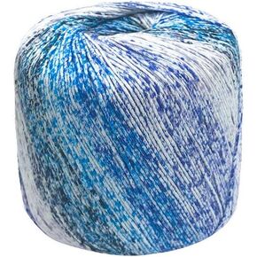 Healifty Gradient Cotton Yarn Soft Hand Knitting Yarn DIY Thread 1 Roll 133M for Knitting Crochet (Rainbow)