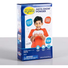 Steve Spangler Snowman Science Starter Kit – Fun Science Kit for Kids, Simple and Safe – Makes Realistic, Fluffy Snow in Seconds, Fun STEM Activities for Classroom and Home Learning