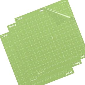 قطع ماصير قياسية من Corey-z 12x12 لماكينة Cricut 3 / Maker/Cricut Explore Air 2/Air/One ، 3 قطع حصائر قطع حرفية، ملحقات استبدال الحصير الخضراء قطع in Kuwait