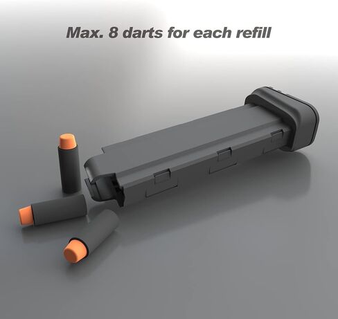 Tovol Zerky Toy Foam Blaster Extra Magazine Compatible with WTY-SBL-08A Toy Blaster in Kuwait