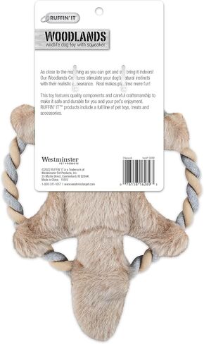 Ruffin' It Woodlands Mallard Stuffed Plush Dog Toy, Large in Kuwait