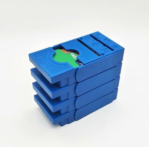 صناديق المزايدة Jinwusty Bridge - مجموعة من 4 أجهزة مزايدة ممتازة في Tournment Texas Holdem، بطاقات ورقية زرقاء in Kuwait