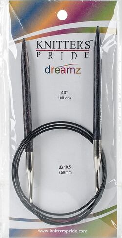 Knitter's Pride 10.5/6.5 مم Dreamz إبرة دائرية ثابتة، 40 بوصة in Kuwait