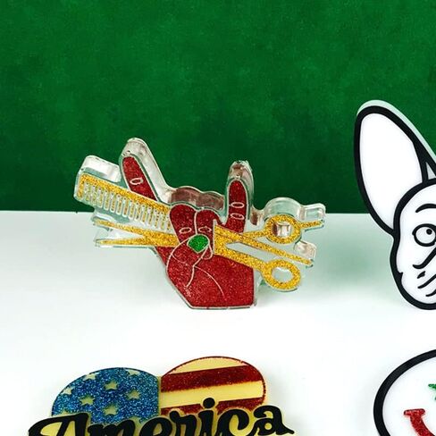 Duawenki Middle Finger Gesture Letter Shape Car Freshie Silicone Mold for Making Soap Aroma Beads Car Freshie, Pendant, Candle, Resin in Kuwait