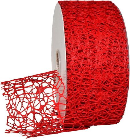 Morex Ribbon Whimsy Ribbon, 2-1/2" x 50 yd, Gold in Saudi Arabia