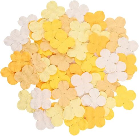 50 قطعة مصنوعة يدويًا من زهور الكوبية الكبيرة وزهور التوت الورقية مقاس 2 × 2 بوصة لحفلات الزفاف ومستلزمات الحرف اليدوية وزهور ورقية (لون الباستيل الوردي) in Kuwait