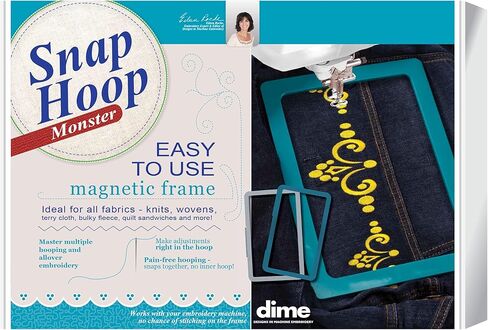 حلقة قفل الأطفال LM12 من Monster Snap Hoop مقاس 10.5 بوصة × 10.5 بوصة Solaris Brother The Dream Machine 1 و2، ستيلاير XE-1، XJ-1، لومينير SH00A12M in Saudi Arabia