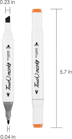 مجموعة اقلام ماركر مزدوجة الطرف قابلة للغسل، 60 لونًا كلاسيكيًا من الباستيل، مجموعة أدوات أقلام تلوين فنية مثالية هدية للأطفال والبنات من سن 4 و5 و6 و7 سنوات in Kuwait