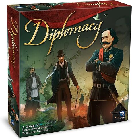 Renegade Game Studios Diplomacy - Renegade, Europe 20th Century Strategy Board Game of Alliances & Betrayal, Ages 12+, 2-7 Players, 4 Hrs in Saudi Arabia