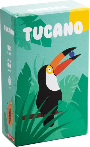 Helvetiq Tucano Card Game | Colorful Set Collection Strategy Game | Fun Family Game for Kids and Adults | Ages 6+ | 2-4 Players | Average Playtime 15 Minutes | Made by Helvetiq in Saudi Arabia
