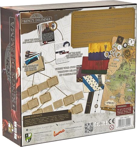 Horrible Guild: The King's Dilemma, Strategy Board Game, Over 15 Hours of Unique Immersive Story, 3 to 5 Players, 60 Minute Play Time, For Ages 14 and Up in Saudi Arabia