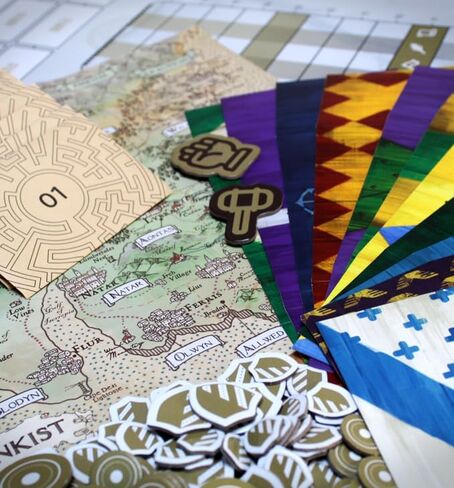 Horrible Guild: The King's Dilemma, Strategy Board Game, Over 15 Hours of Unique Immersive Story, 3 to 5 Players, 60 Minute Play Time, For Ages 14 and Up in Saudi Arabia