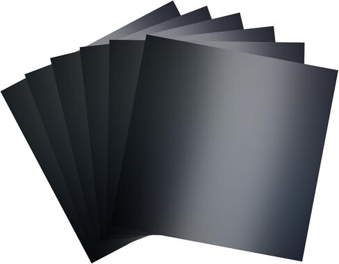 Silver Metallic Cardstock Paper, 30pcs of 12"x12" (250 GSM) - Foil Board, Mirror Finish Surface, Perfect for Crafting, Invitations & Decorations (Silver) in Saudi Arabia