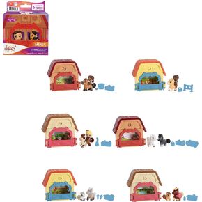 Mattel Spirit Untamed Surprise Mini Horse & Friend with 3 Accessories, Blind Box, Range of Horses & Characters, Makes a Great Gift for Ages 3 Years Old & Up [Styles May Vary]