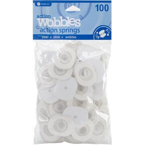 Hampton Art Action Wobbles Standard 100 pieces, Action Wobbler, Wobble Kit, Wobblers for card making, Craft Springs, Action Wobblers for Cards, Action Wobble Springs in Saudi Arabia