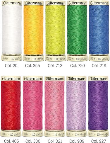 Gutermann Sew-All Spring Thread Set, Assorted in Saudi Arabia