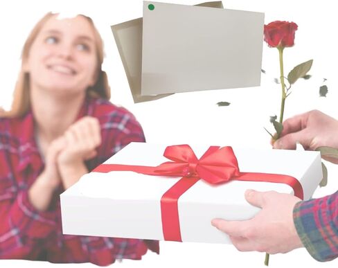 علب هدايا ارسيكي بالأغطية وعلبة هدايا بيضاء وعلب قميص وعلبة هدايا كبيرة.علب قمصان لتغليف الهدايا.قوية ومتينة وسهلة التجميع &3 أطقم 17*11*3 in Kuwait