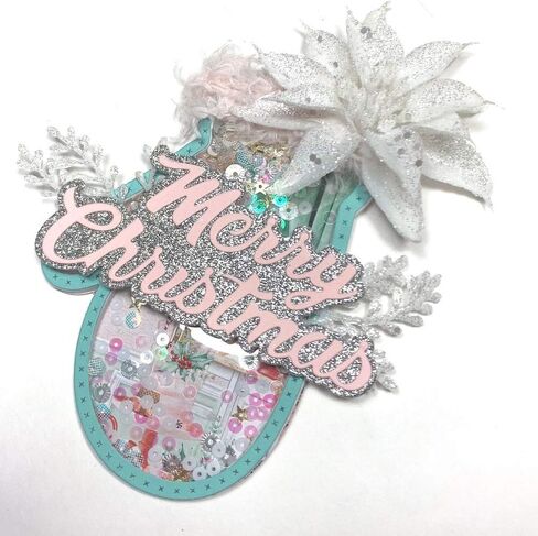 KSCRAFT Christmas Mitten Gloves Shaker Metal Cutting Dies Stencils for DIY Scrapbooking Decorative Embossing DIY Paper Card in Saudi Arabia