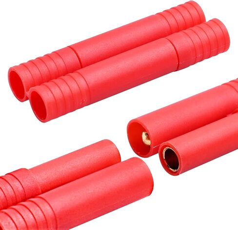 مقابس موزة HXT 4.0 مم 4 مم من هوبيبارك (غير مجمعة) موصلات بطارية NiMh/Lipo تيار عالي (5 أزواج) in Kuwait