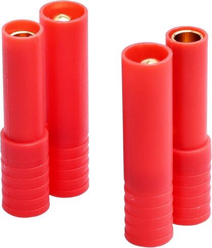 مقابس موزة HXT 4.0 مم 4 مم من هوبيبارك (غير مجمعة) موصلات بطارية NiMh/Lipo تيار عالي (5 أزواج) in Kuwait