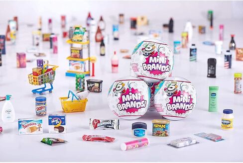 5-Surprise Mini Brands Collectible Capsule Ball by Zuru - 3 Ball Bundle in Saudi Arabia