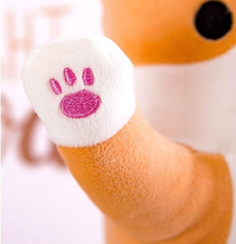 123Arts الكرتون القط لينة القطيفة الطويلة رمي وسادة الوسائد الحيوان واقعية ألعاب من نسيج مخملي in Kuwait