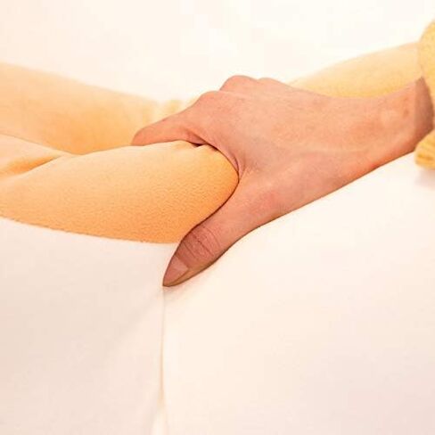 123Arts الكرتون القط لينة القطيفة الطويلة رمي وسادة الوسائد الحيوان واقعية ألعاب من نسيج مخملي in Kuwait