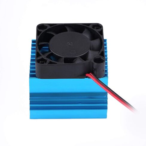 Demeras RC مروحة تبريد غرفة التبريد، زعانف تبريد RC محرك بالوعة الحرارة صنعة ملحقات السيارة المتينة لمحرك 4074/4274/1515 من RC Model Car Rc 28mm مروحة تبريد غرفة التبريد in Saudi Arabia