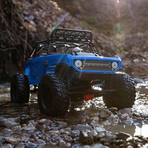 Axial RC Truck 1/10 SCX10 II Deadbolt 4WD Brushed RTR (Battery and Charger Not Included), Blue, AXI03025T1, Trucks Electric RTR 1/10 Off-Road, Unisex in Saudi Arabia