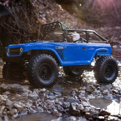 Axial RC Truck 1/10 SCX10 II Deadbolt 4WD Brushed RTR (Battery and Charger Not Included), Blue, AXI03025T1, Trucks Electric RTR 1/10 Off-Road, Unisex in Saudi Arabia