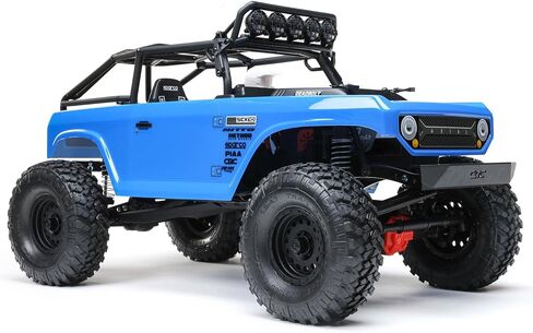 Axial RC Truck 1/10 SCX10 II Deadbolt 4WD Brushed RTR (Battery and Charger Not Included), Blue, AXI03025T1, Trucks Electric RTR 1/10 Off-Road, Unisex in Saudi Arabia