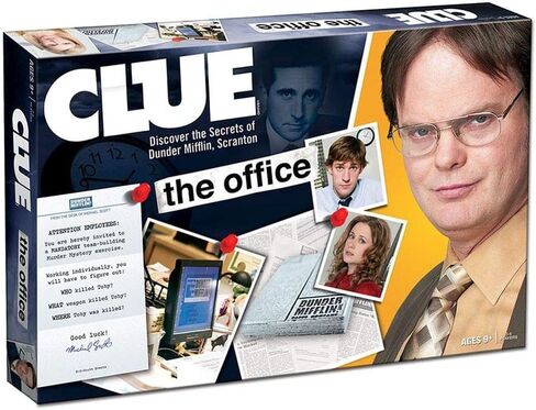Hasbro CLUE: The Office Edition Board Game in Saudi Arabia
