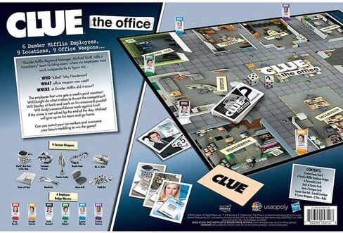 Hasbro CLUE: The Office Edition Board Game in Saudi Arabia