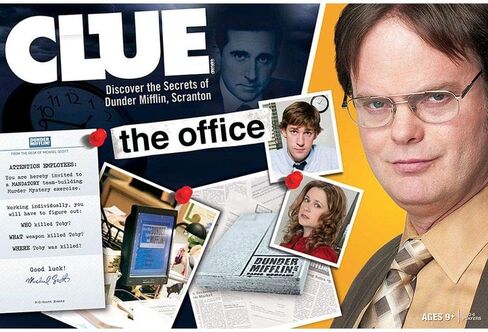 Hasbro CLUE: The Office Edition Board Game in Saudi Arabia